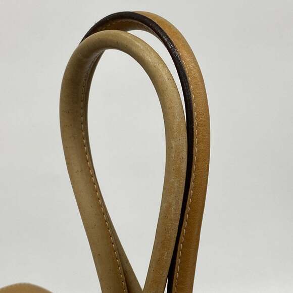 Salvatore Ferragamo Gancini Leather Shoulder Bag, Brown, Women's - Picture 10 of 13